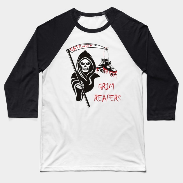 Gateway Grim Reapers Baseball T-Shirt by gardenstaterollerderby